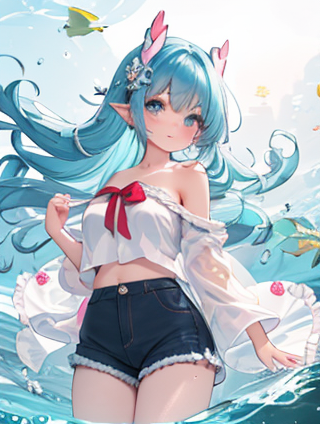 快乐与音乐：生命之树的绿叶与花朵